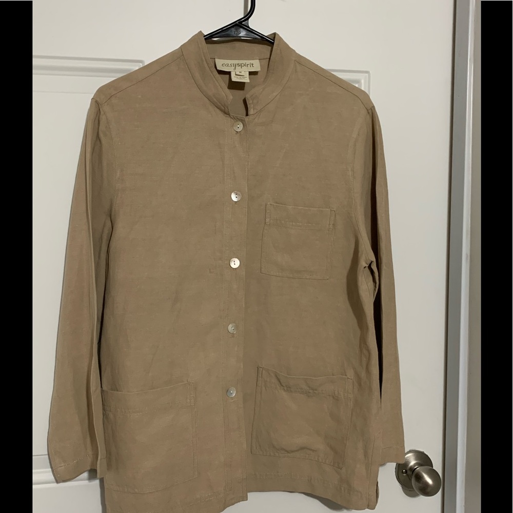 Easy Spirit Linen Top